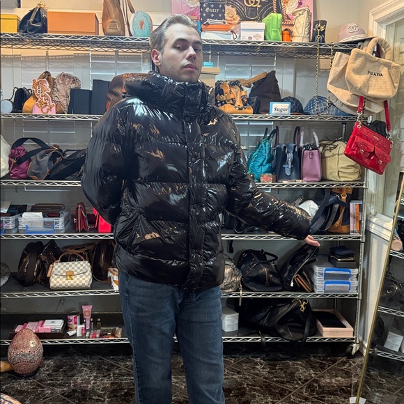 POINT ZERO Hooded Down Jacket Black - Picture 5 of 14